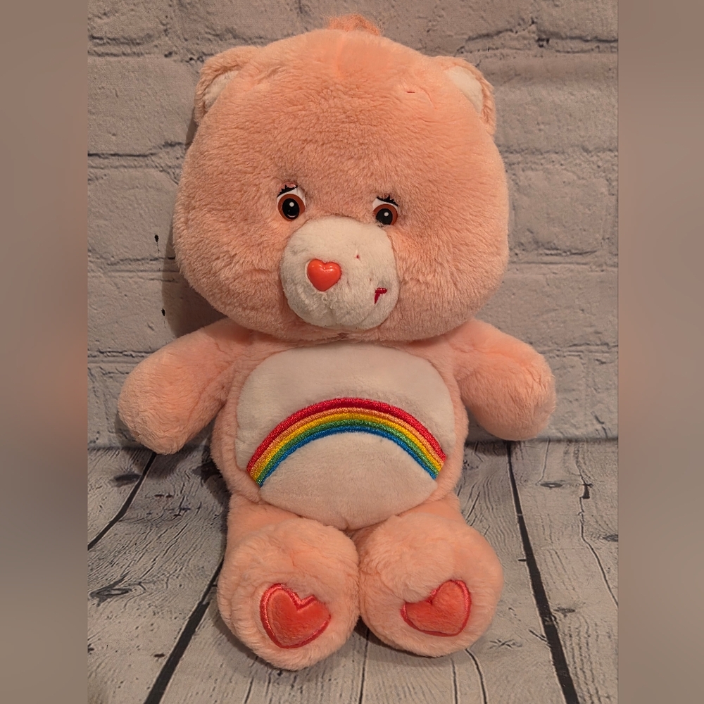 Vintage Care Bear Cheer Bear‎ Plush 2002